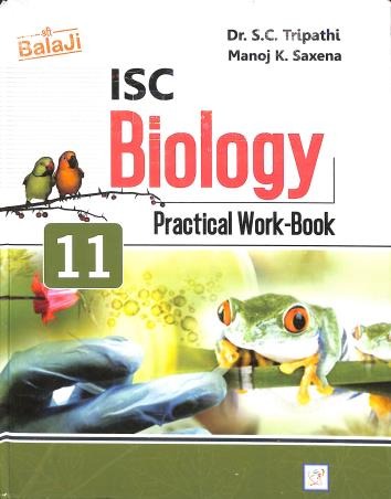 Biology practical book Class 1