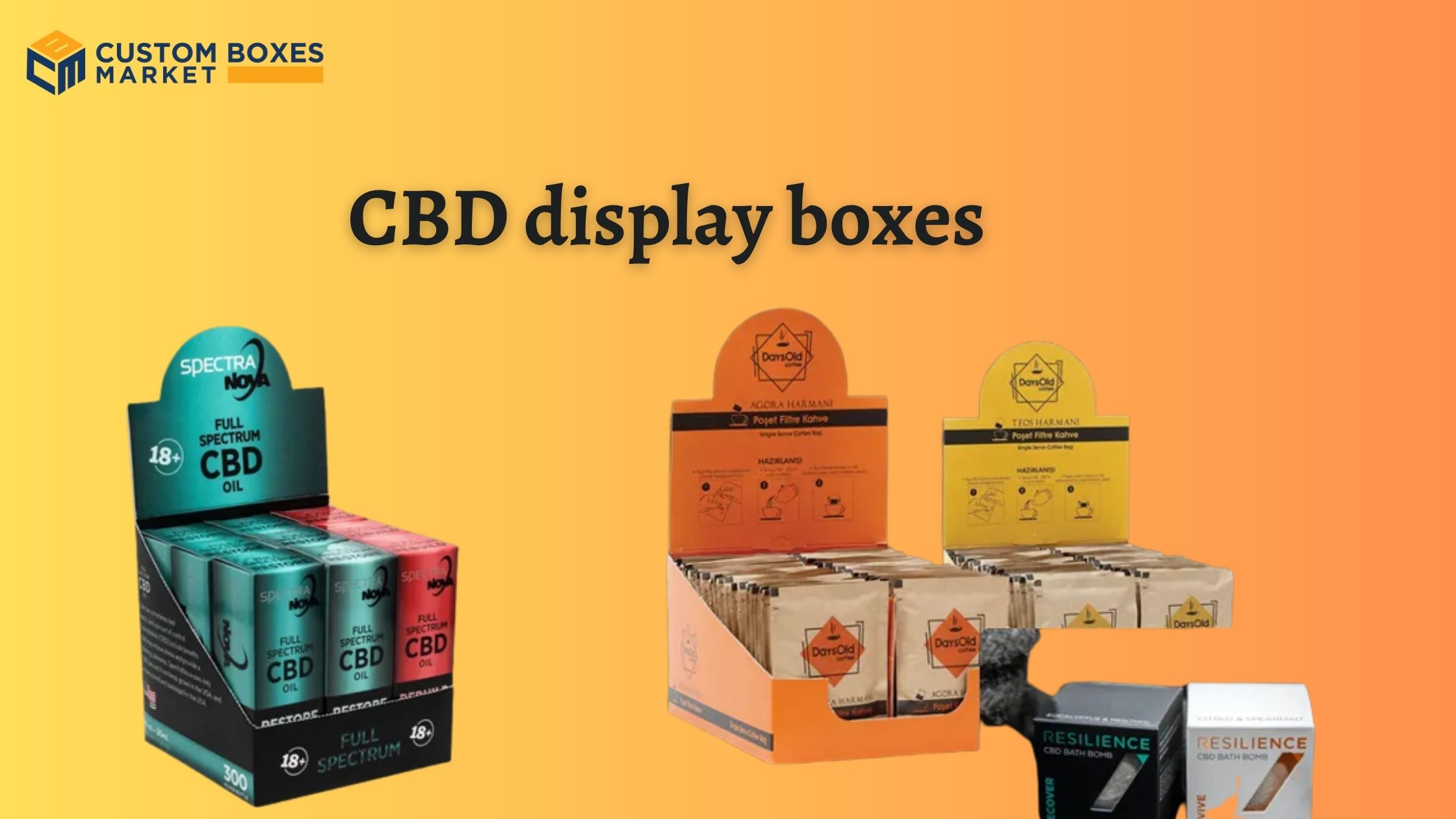 CBD display boxes