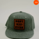 Best kid ever snapback hat